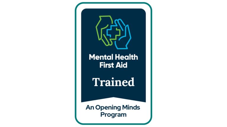 Mental Health First Aid badge