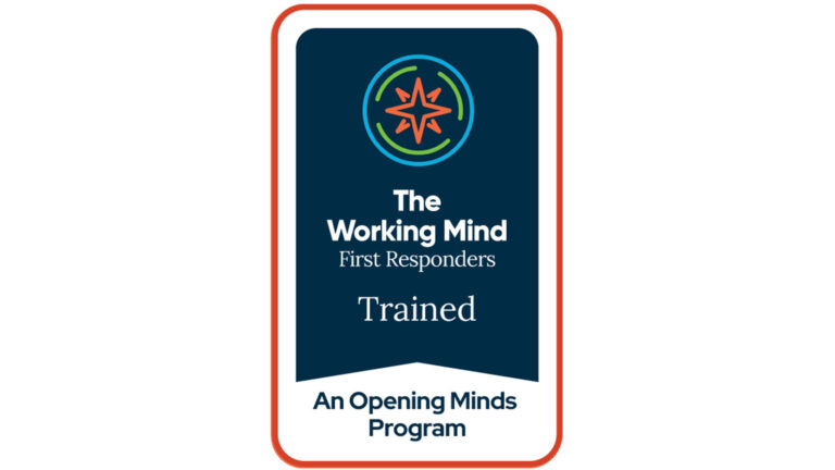 The Working Mind First Responder badge