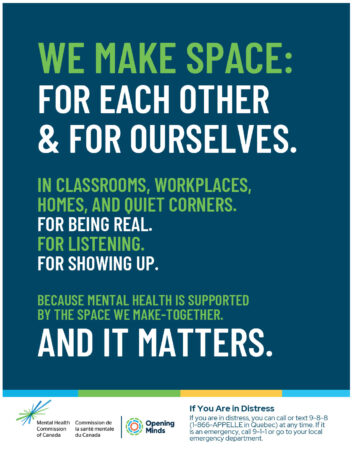 WE MAKE SPACE: FOR EACH OTHER & FOR OURSELVES.