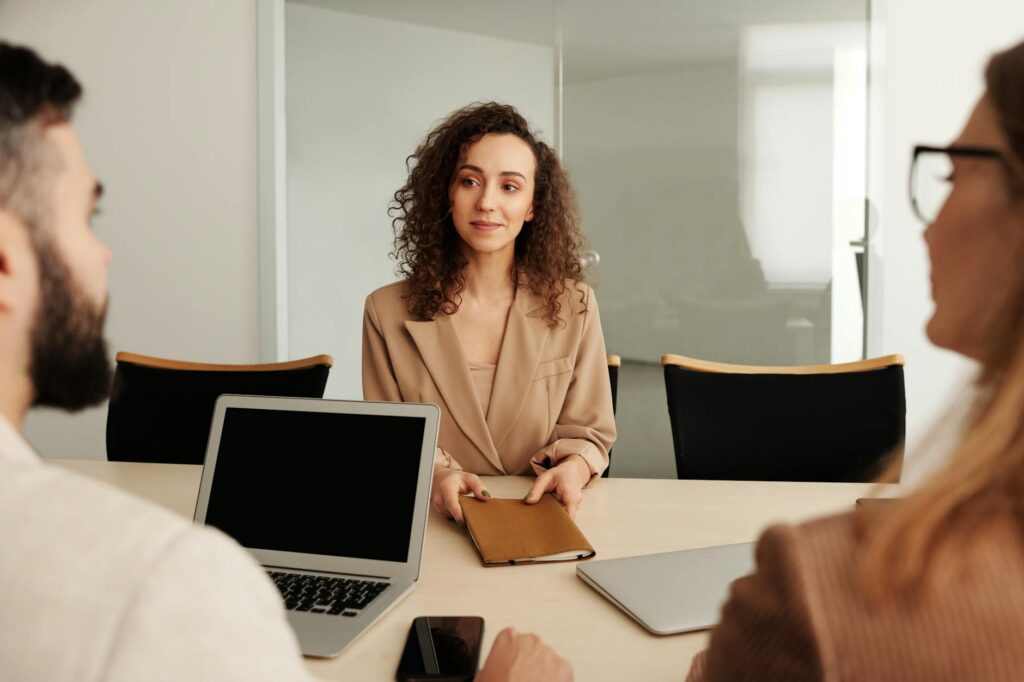HR manager discussing duty to accommodate with an employee in a Canadian workplace