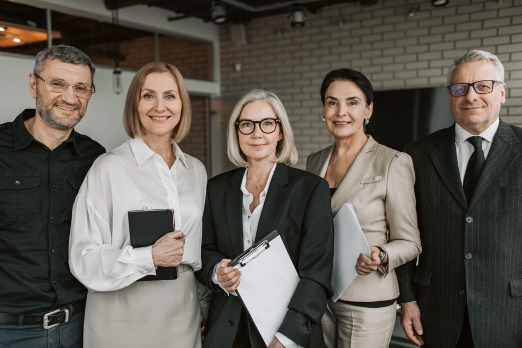 Diverse team of professionals in a Canadian workplace
